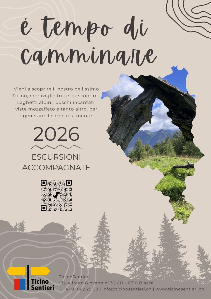 Escursioni 2026 - volantino A5